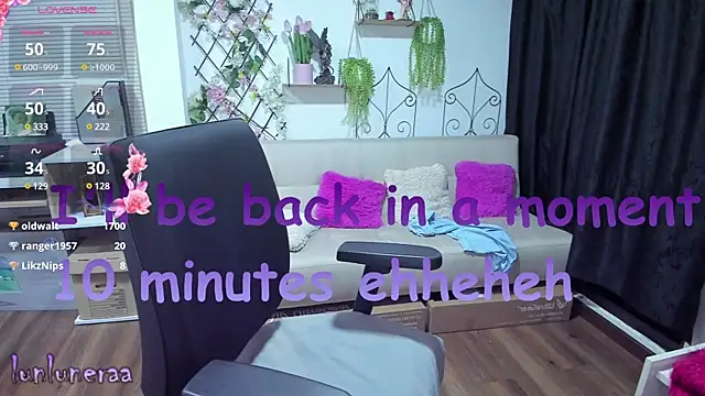 Snapshot of Lunlunera chatting on 03-10-25, 07:55 Lunlunera online show from 03-10-25, 07:55
