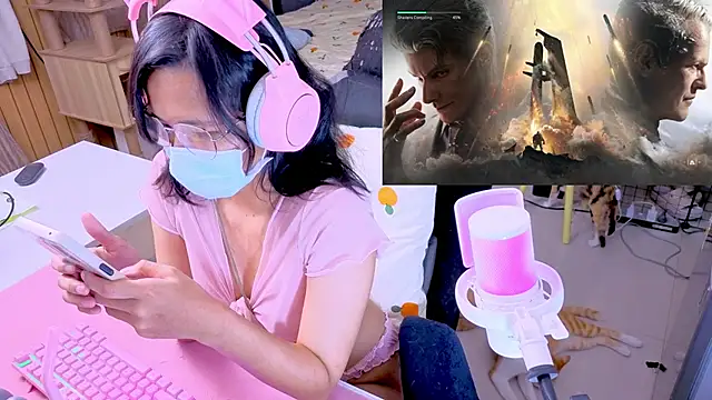 Kana G online show from 04-07-26, 02:19