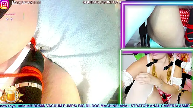 Snapshot of MaryBrook1 chatting on 09-22-25, 08:37 MaryBrook1 online show from 09-22-25, 08:37