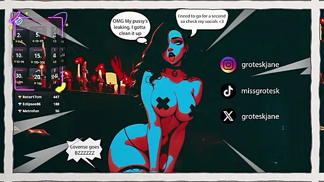 GroteskJane online show from 02-21-26, 10:01