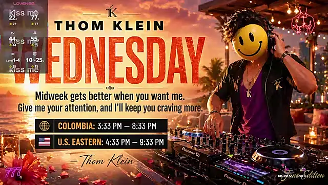Snapshot of thomklein chatting on 06-17-26, 08:41 thomklein online show from 06-17-26, 08:41