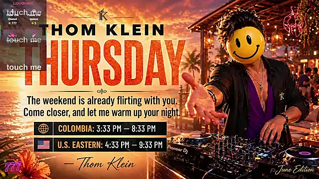 Snapshot of thomklein chatting on 06-11-26, 08:39 thomklein online show from 06-11-26, 08:39