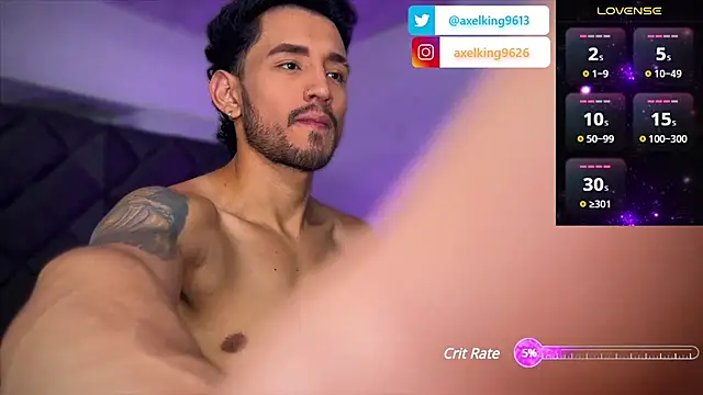 AxelKing1326 online show from 03-09-25, 09:25