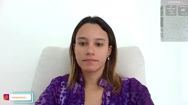 Snapshot of SamanthaWatson chatting on 07-14-26, 12:55 SamanthaWatson online show from 07-14-26, 12:55