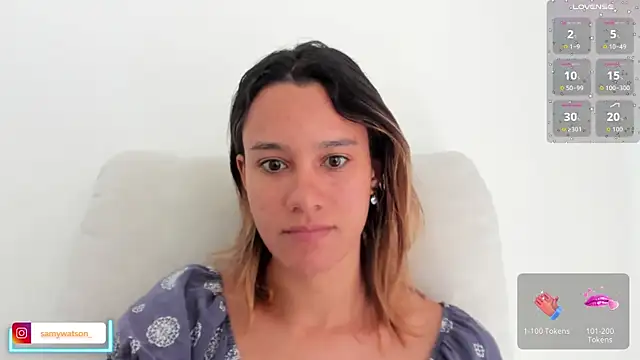 Snapshot of SamanthaWatson chatting on 07-15-26, 01:18 SamanthaWatson online show from 07-15-26, 01:18