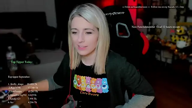 Lisaonthemoon online show from 10-01-25, 07:18