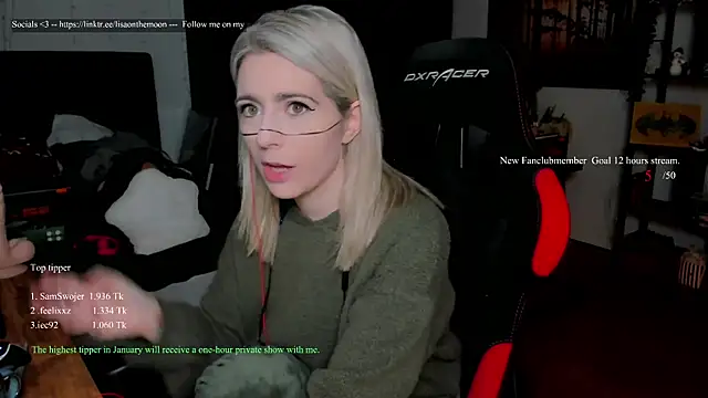 Lisaonthemoon online show from 01-10-26, 02:45