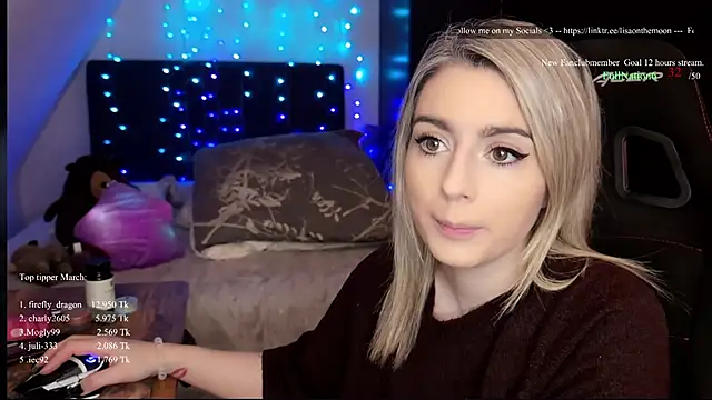 Lisaonthemoon online show from 03-17-26, 08:45