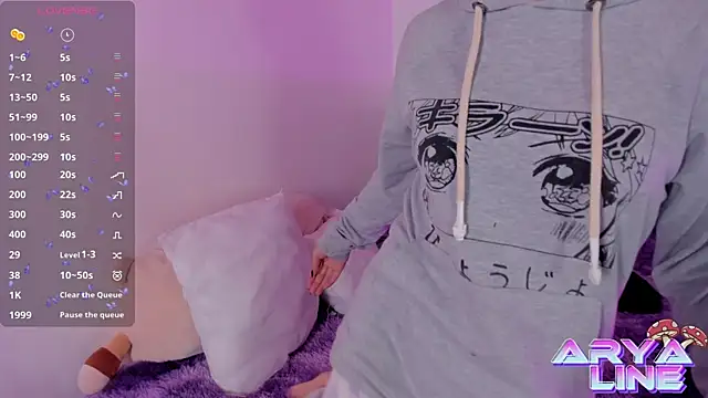 arysUwU online show from 09-10-25, 03:16