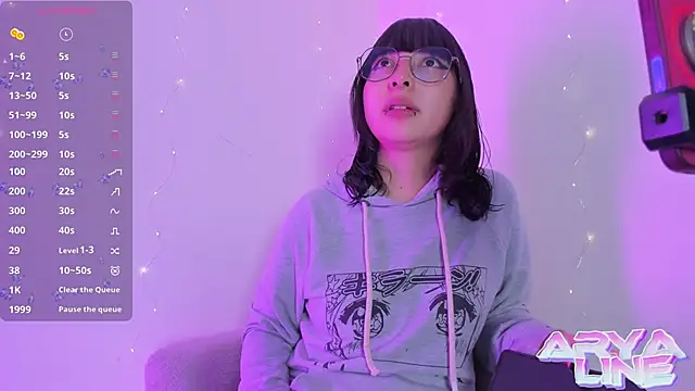 arysUwU online show from 03-21-26, 03:30