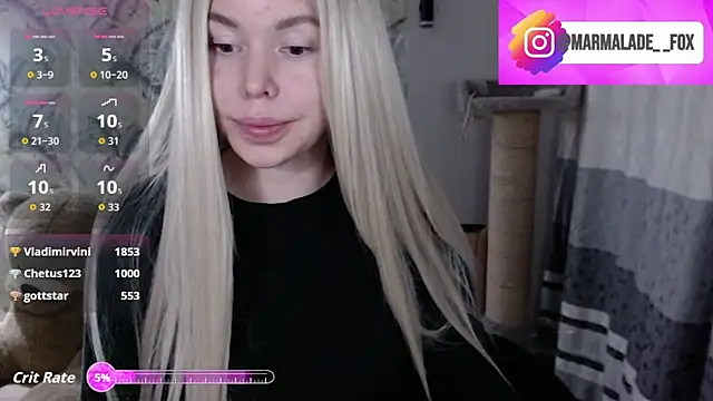 Marmalade Fox online show from 03-10-26, 12:09