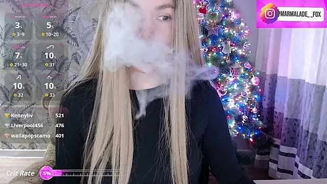 Marmalade Fox online show from 12-15-25, 08:20