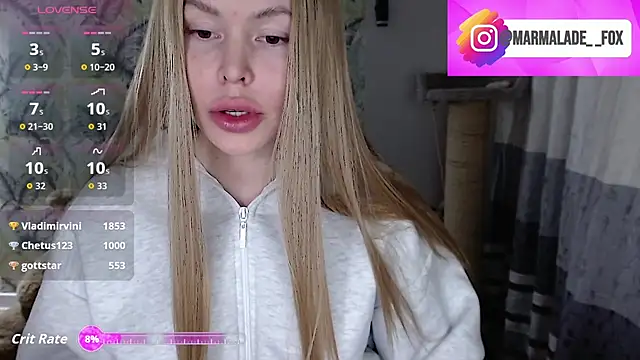 Marmalade Fox online show from 03-11-26, 02:44