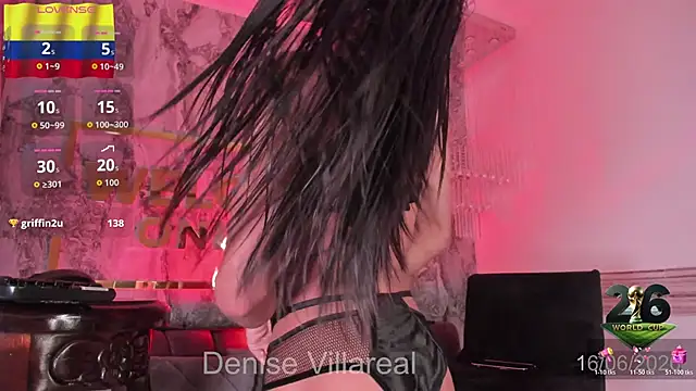 Snapshot of DeniseVillareal chatting on 06-17-26, 09:47 DeniseVillareal online show from 06-17-26, 09:47
