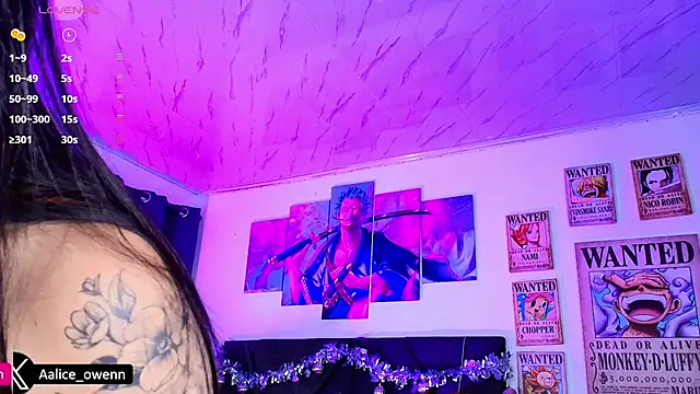 Aliceowenn online show from 12-16-25, 09:08
