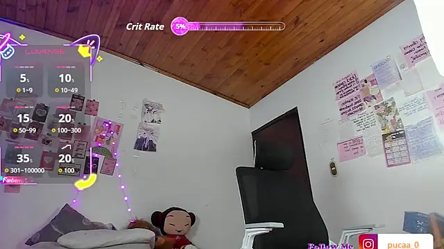 Snapshot of Pucaa_ chatting on 02-19-26, 01:24 Pucaa online show from 02-19-26, 01:24