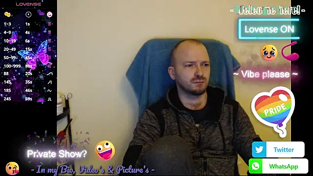 RealManHaveHairy online show from 02-11-26, 06:30