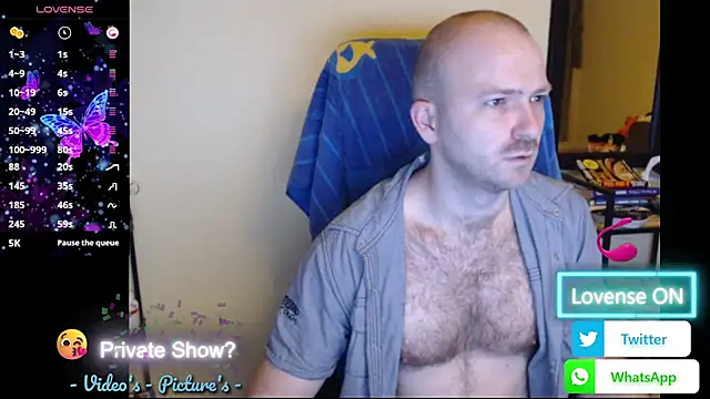 RealManHaveHairy online show from 04-17-26, 06:00