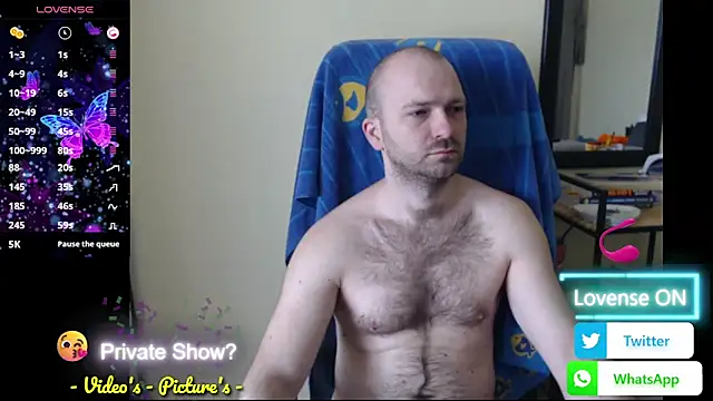 RealManHaveHairy online show from 04-22-26, 08:10