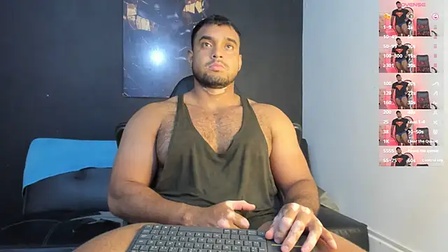 Big furry bear13 online show from 06-30-26, 07:08