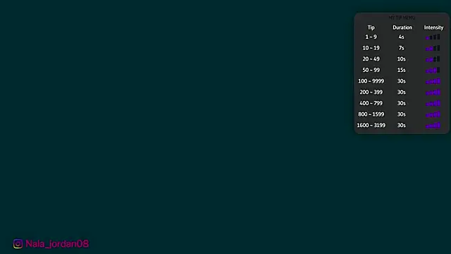 Nala j8 online show from 03-13-26, 11:37