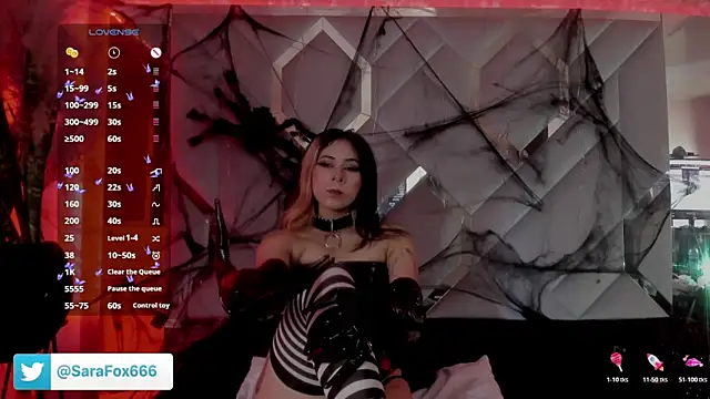 Sara Foxx1 online show from 10-29-25, 10:42