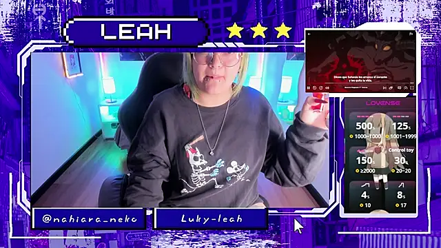 lucky-leah online show from 12-14-25, 03:57