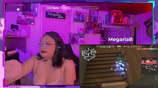 Snapshot of MegariaB chatting on 10-18-25, 04:25 MegariaB online show from 10-18-25, 04:25