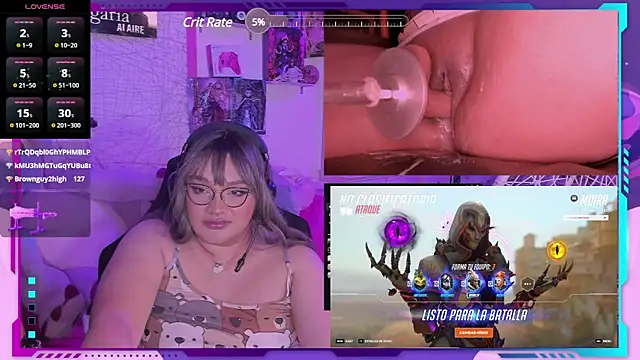 Snapshot of MegariaB chatting on 03-01-25, 08:23 MegariaB online show from 03-01-25, 08:23