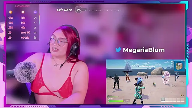 MegariaB online show from 04-26-26, 04:21