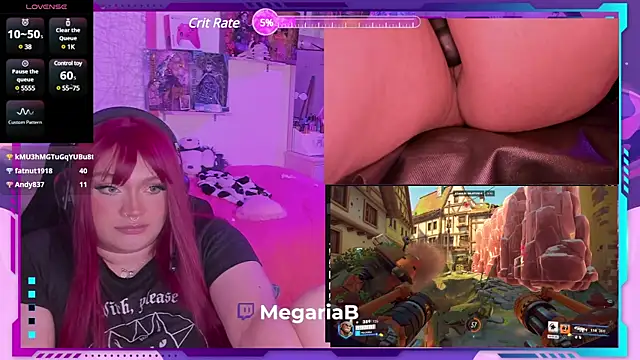 Snapshot of MegariaB chatting on 03-17-25, 07:46 MegariaB online show from 03-17-25, 07:46