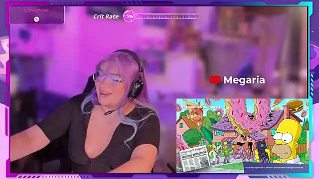 MegariaB online show from 12-02-25, 04:14