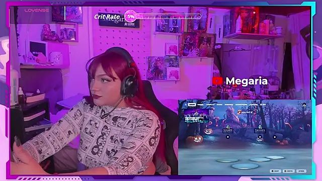 Snapshot of MegariaB chatting on 10-19-25, 04:15 MegariaB online show from 10-19-25, 04:15