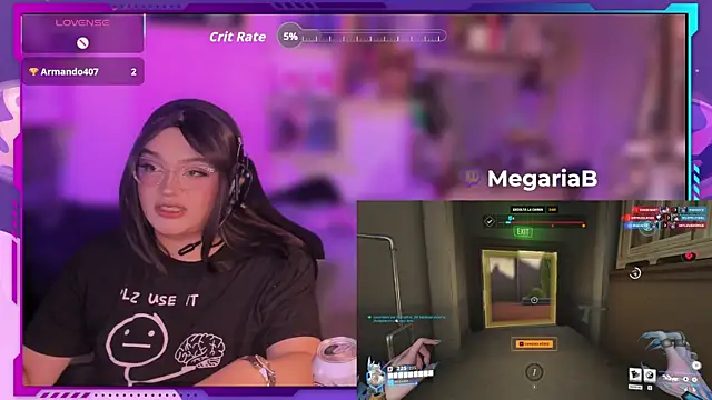 MegariaB online show from 12-20-25, 04:37