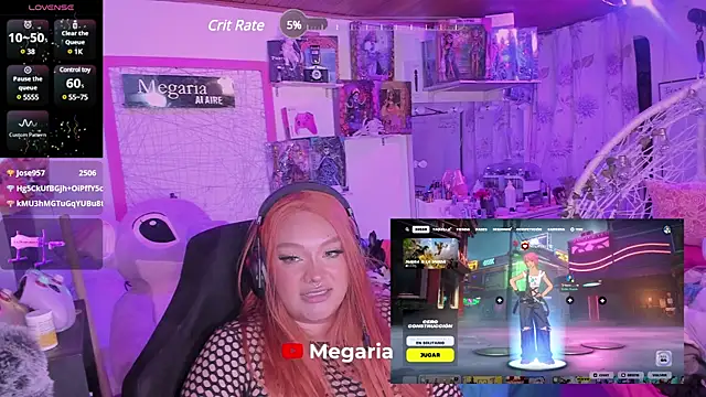 Snapshot of MegariaB chatting on 03-15-25, 07:20 MegariaB online show from 03-15-25, 07:20