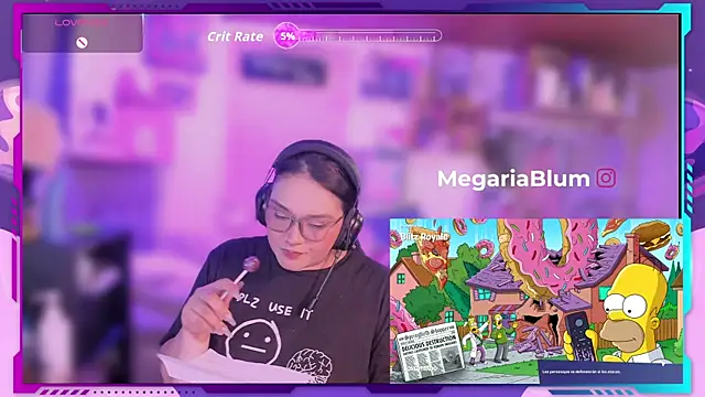 Snapshot of MegariaB chatting on 01-17-26, 04:27 MegariaB online show from 01-17-26, 04:27