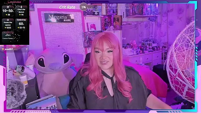 Snapshot of MegariaB chatting on 03-16-25, 04:52 MegariaB online show from 03-16-25, 04:52