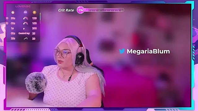 MegariaB online show from 04-21-26, 04:30