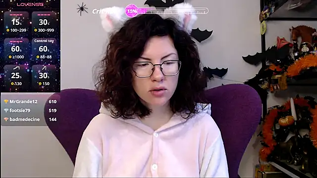 Snapshot of vaders_daughter chatting on 10-27-25, 04:57 vaders daughter online show from 10-27-25, 04:57