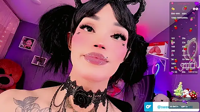 sweettdoll scarlett online show from 12-19-24, 11:39