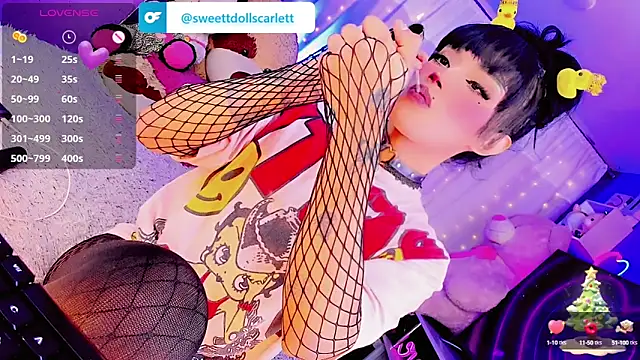 sweettdoll scarlett online show from 12-15-24, 11:55