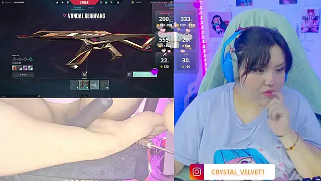 crystal7u7 online show from 10-14-25, 08:09