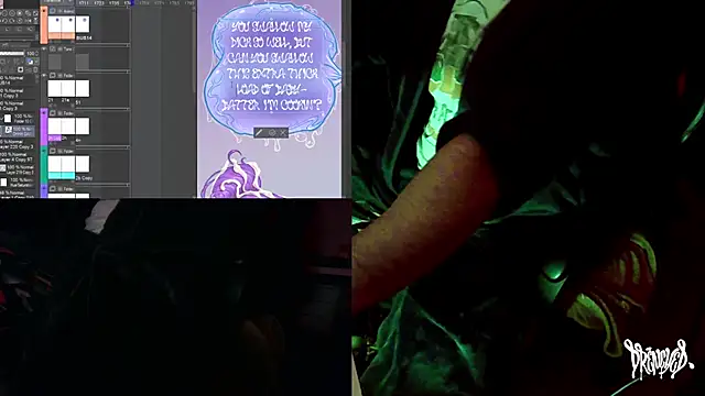 DrenchedArt online show from 10-15-25, 04:44
