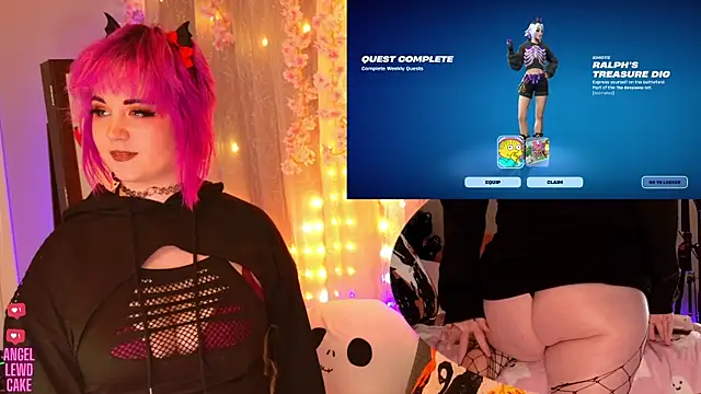 Angel-Lewd-Cake online show from 11-13-25, 07:45