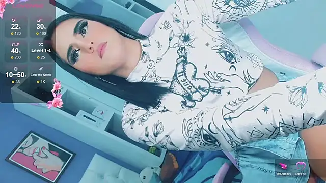 valentina princess  online show from 03-22-25, 03:42