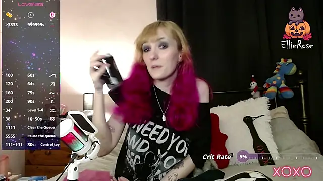 EllieeRose online show from 01-17-26, 08:45