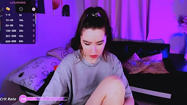 Lily xBabe online show from 09-10-25, 08:02