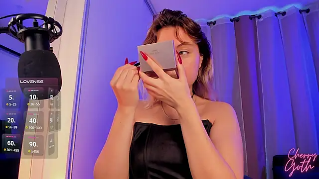 Snapshot of CherryGoth chatting on 09-15-25, 01:11 CherryGoth online show from 09-15-25, 01:11