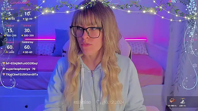 estivalae online show from 12-16-24, 10:34