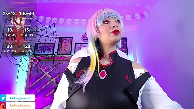 Andrea Bloomix online show from 10-27-25, 02:29